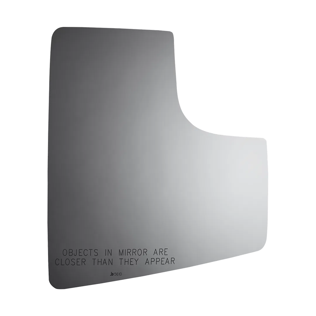 5610 – BURCO MIRROR Exterior Mirror Glass, OE Replacement Towing Mirror Non-Heated Without Turn Signal Indicator Conv...